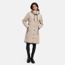 Marikoo Anoukaa Damen Winterjacke N032 Light Taupe Größe XXL - Gr. 44