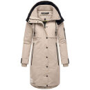 Marikoo Anoukaa Damen Winterjacke N032 Light Taupe Größe XXL - Gr. 44