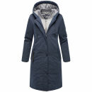 Marikoo Ledalaa Damen Winterjacke N035 Navy Größe S - Gr. 36