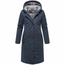 Marikoo Ledalaa Damen Winterjacke N035 Navy Größe S - Gr. 36