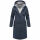 Marikoo Ledalaa Damen Winterjacke N035 Navy Größe S - Gr. 36