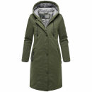 Marikoo Ledalaa Damen Winterjacke N035 Dark Olive Größe S - Gr. 36