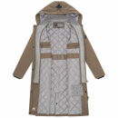 Marikoo Ledalaa Damen Winterjacke N035 Stone Brown Größe S - Gr. 36