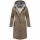 Marikoo Ledalaa Damen Winterjacke N035 Stone Brown Größe S - Gr. 36