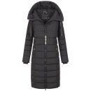 Navahoo Mondmaedchen Damen Winter Steppjacke N036 Schwarz Größe XS - Gr. 34