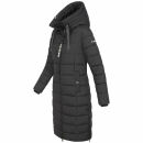 Navahoo Mondmaedchen Damen Winter Steppjacke N036 Schwarz Größe S - Gr. 36