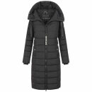 Navahoo Mondmaedchen Damen Winter Steppjacke N036 Schwarz Größe M - Gr. 38