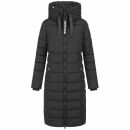 Navahoo Mondmaedchen Damen Winter Steppjacke N036 Schwarz Größe M - Gr. 38