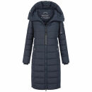 Navahoo Mondmaedchen Damen Winter Steppjacke N036 Navy Größe M - Gr. 38