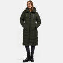 Navahoo Mondmaedchen Damen Winter Steppjacke N036 Olive Größe XS - Gr. 34
