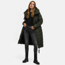 Navahoo Mondmaedchen Damen Winter Steppjacke N036 Olive Größe XS - Gr. 34