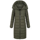 Navahoo Mondmaedchen Damen Winter Steppjacke N036 Olive Größe XS - Gr. 34