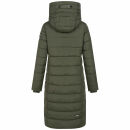 Navahoo Mondmaedchen Damen Winter Steppjacke N036 Olive Größe XL - Gr. 42