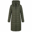 Navahoo Mondmaedchen Damen Winter Steppjacke N036 Olive Größe XL - Gr. 42