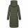 Navahoo Mondmaedchen Damen Winter Steppjacke N036 Olive Größe XL - Gr. 42