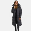 Navahoo Mondmaedchen Damen Winter Steppjacke N036 Anthrazit Größe S - Gr. 36