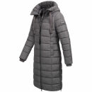 Navahoo Mondmaedchen Damen Winter Steppjacke N036 Anthrazit Größe S - Gr. 36