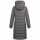 Navahoo Mondmaedchen Damen Winter Steppjacke N036 Anthrazit Größe S - Gr. 36