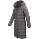 Navahoo Mondmaedchen Damen Winter Steppjacke N036 Anthrazit Größe M - Gr. 38