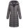 Navahoo Mondmaedchen Damen Winter Steppjacke N036 Anthrazit Größe M - Gr. 38