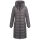 Navahoo Mondmaedchen Damen Winter Steppjacke N036 Anthrazit Größe M - Gr. 38