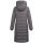 Navahoo Mondmaedchen Damen Winter Steppjacke N036 Anthrazit Größe M - Gr. 38
