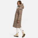 Navahoo Mondmaedchen Damen Winter Steppjacke N036 Taupe Grey Größe M - Gr. 38