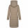 Navahoo Mondmaedchen Damen Winter Steppjacke N036 Taupe Grey Größe M - Gr. 38