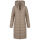 Navahoo Mondmaedchen Damen Winter Steppjacke N036 Taupe Grey Größe XL - Gr. 42