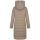 Navahoo Mondmaedchen Damen Winter Steppjacke N036 Taupe Grey Größe XL - Gr. 42