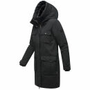 Navahoo Eissturm Damen Winterjacke N037 Schwarz Größe L - Gr. 40