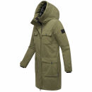 Navahoo Eissturm Damen Winterjacke N037 Olive Forest Größe S - Gr. 36