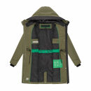 Navahoo Eissturm Damen Winterjacke N037 Olive Forest Größe S - Gr. 36