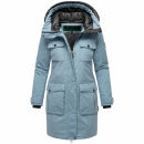 Navahoo Eissturm Damen Winterjacke N037 Powder Blue Größe L - Gr. 40