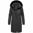 Navahoo Kaltwetterretter Damen Winterjacke N039 Schwarz Größe S - Gr. 36