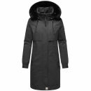 Navahoo Kaltwetterretter Damen Winterjacke N039 Schwarz Größe S - Gr. 36