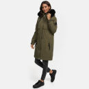 Navahoo Kaltwetterretter Damen Winterjacke N039 Olive Forest Größe S - Gr. 36