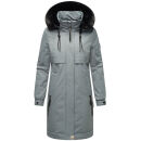 Navahoo Kaltwetterretter Damen Winterjacke N039 Stormy Blue Größe S - Gr. 36