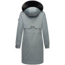 Navahoo Kaltwetterretter Damen Winterjacke N039 Stormy Blue Größe S - Gr. 36