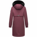 Navahoo Kaltwetterretter Damen Winterjacke N039 Wine Größe XS - Gr. 34