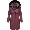 Navahoo Kaltwetterretter Damen Winterjacke N039 Wine Größe S - Gr. 36