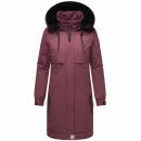 Navahoo Kaltwetterretter Damen Winterjacke N039 Wine Größe S - Gr. 36
