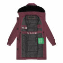 Navahoo Kaltwetterretter Damen Winterjacke N039 Wine Größe S - Gr. 36