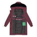 Navahoo Kaltwetterretter Damen Winterjacke N039 Wine Größe M - Gr. 38