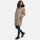 Navahoo Kaltwetterretter Damen Winterjacke N039 Taupe Grey Größe XS - Gr. 34
