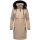Navahoo Kaltwetterretter Damen Winterjacke N039 Taupe Grey Größe XS - Gr. 34