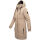 Navahoo Kaltwetterretter Damen Winterjacke N039 Taupe Grey Größe XS - Gr. 34