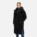 Navahoo Teddyzauber Damen Winter N041 Schwarz Größe XXL - Gr. 44