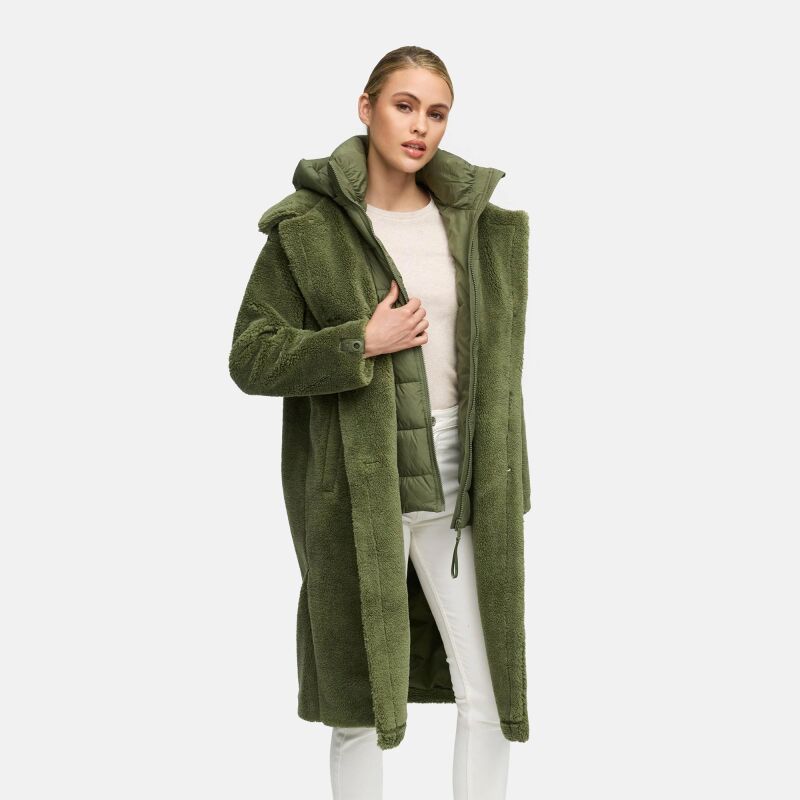 Navahoo Teddyzauber Damen Winter N041 Olive Leaf Größe S - Gr. 36