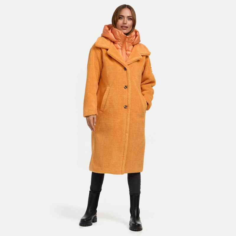 Navahoo Teddyzauber Damen Winter N041 Apricot Sorbet Größe S - Gr. 36